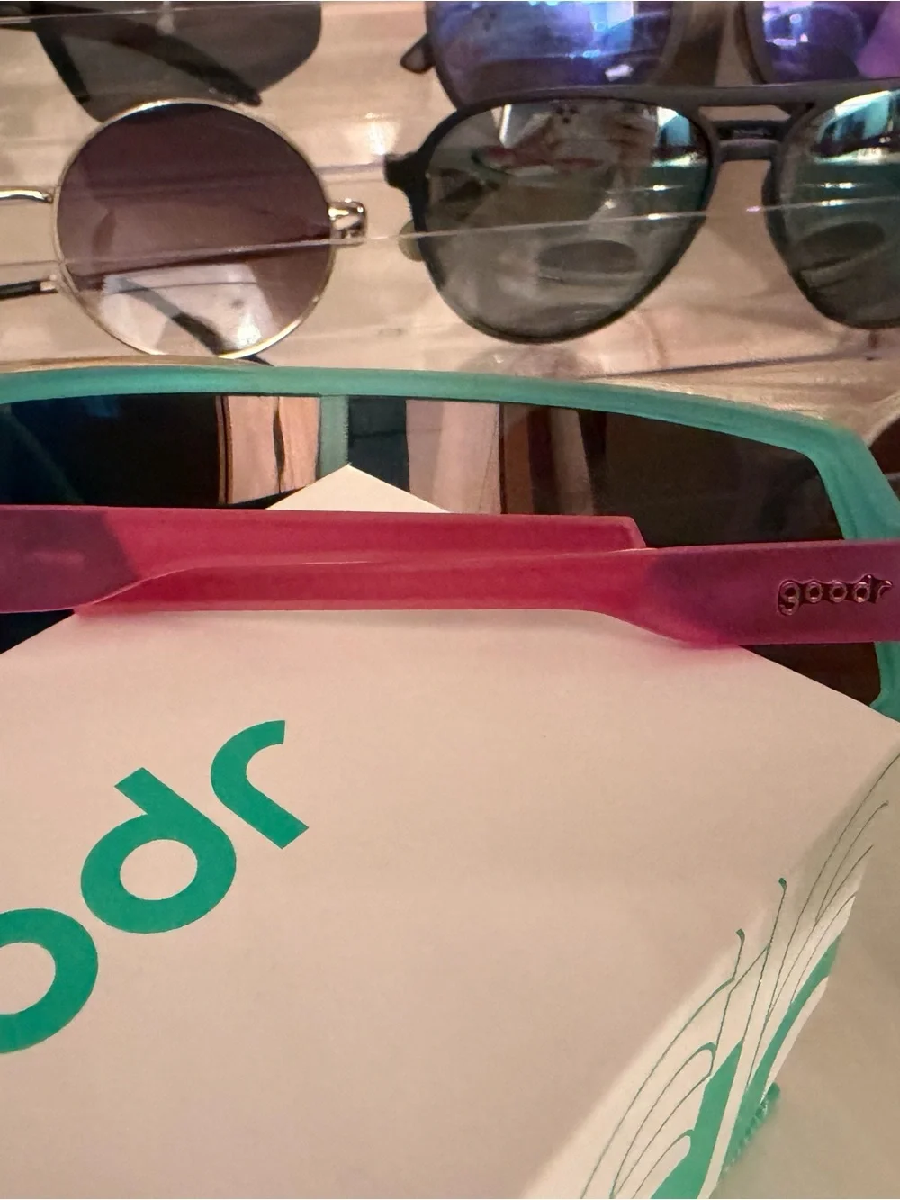 Goodr Wrap G Sunglasses “Save a Bull ride a Rodeo Clown” Buy one get one